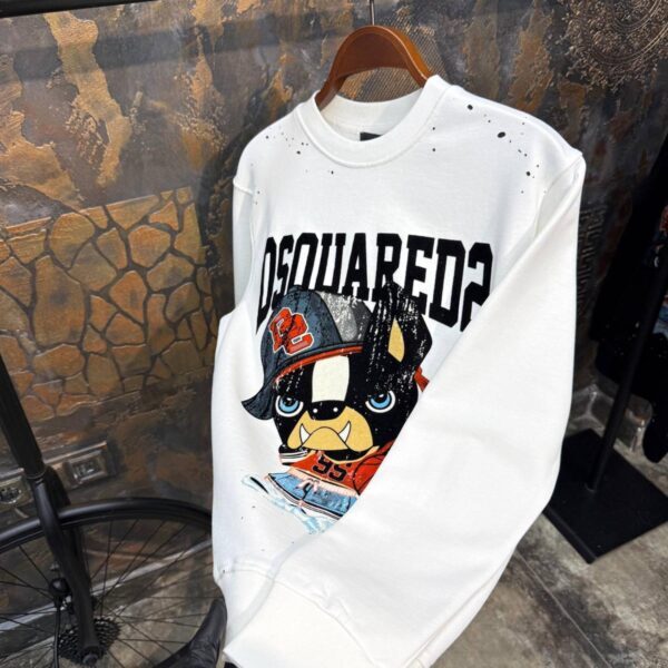 Dsquared2 Majica dugih rukava "White"
