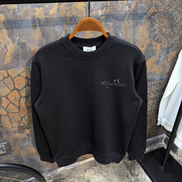 Off-White Majica dugih rukava "Black" KAWS