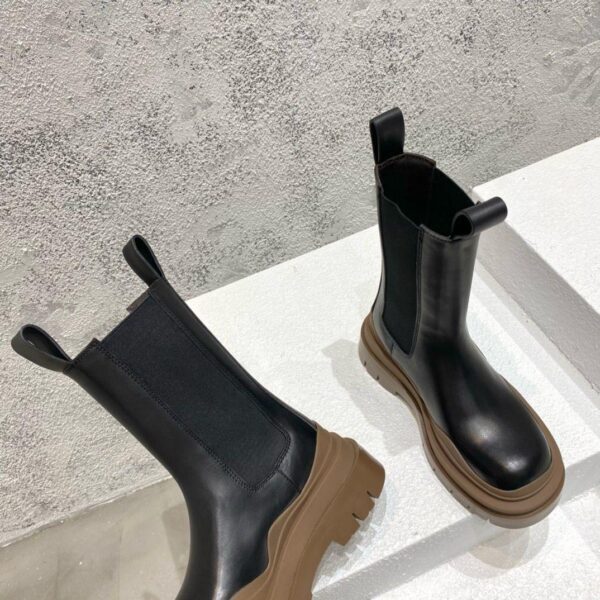 Bottega Veneta Tier Ankle boots Black/Brown