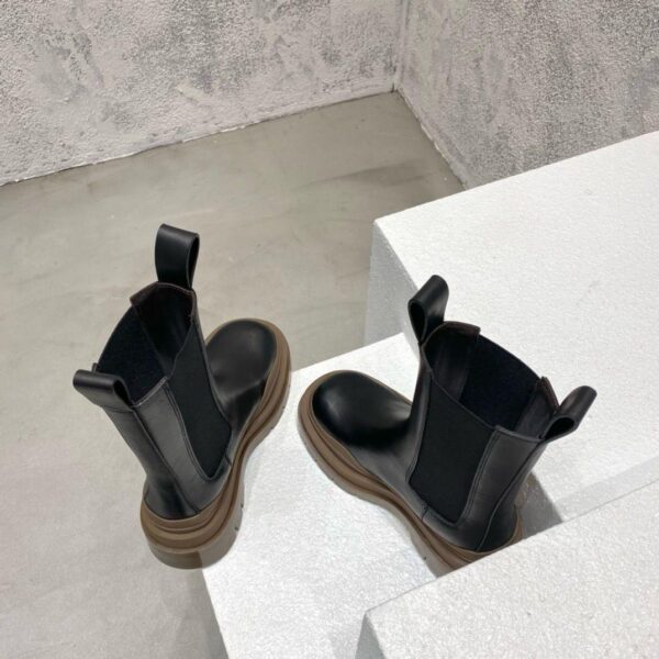 Bottega Veneta Tier Ankle boots Black/Brown