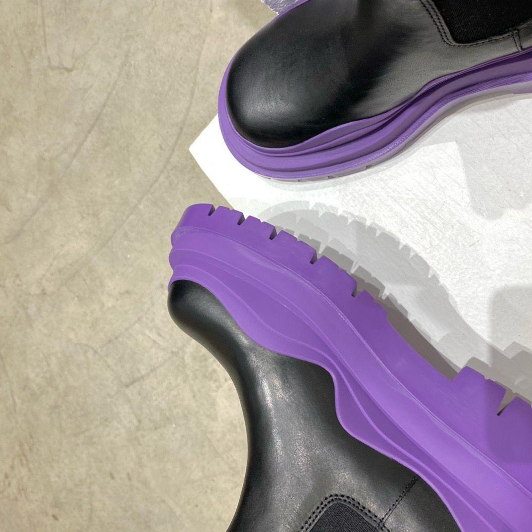 Bottega Veneta Tier Ankle boots Black/Purple - Slika 11