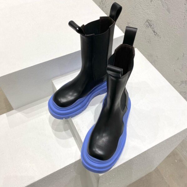 Bottega Veneta Tier Ankle boots Black/Blue