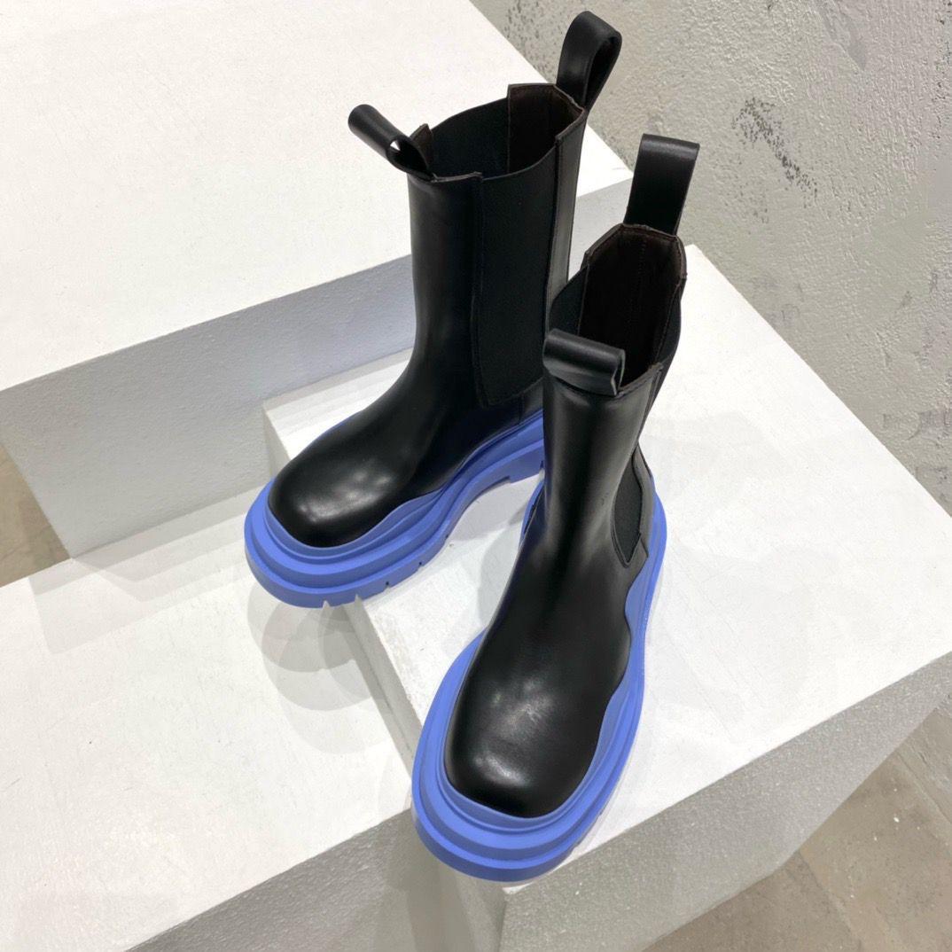 Bottega Veneta Tier Ankle boots Black/Blue - Slika 8