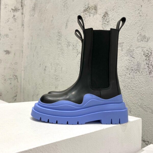 Bottega Veneta Tier Ankle boots Black/Blue