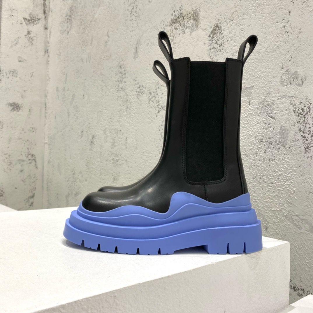 Bottega Veneta Tier Ankle boots Black/Blue - Slika 10
