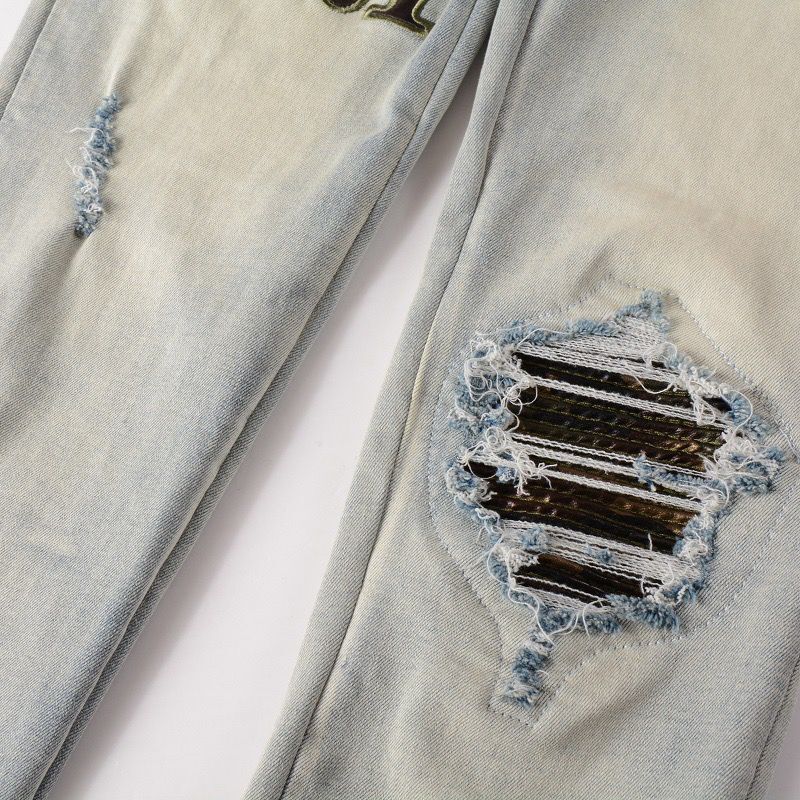 Amiri Denim Traperice - Slika 4