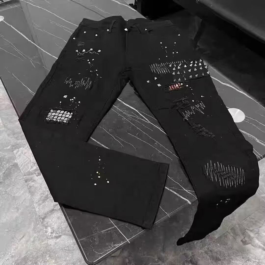 Amiri Denim Traperice - Slika 5