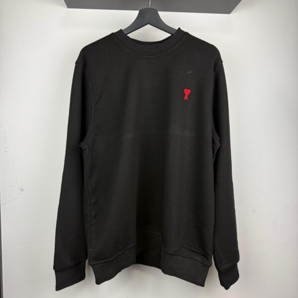 Ami Majica dugih rukava "Crna"