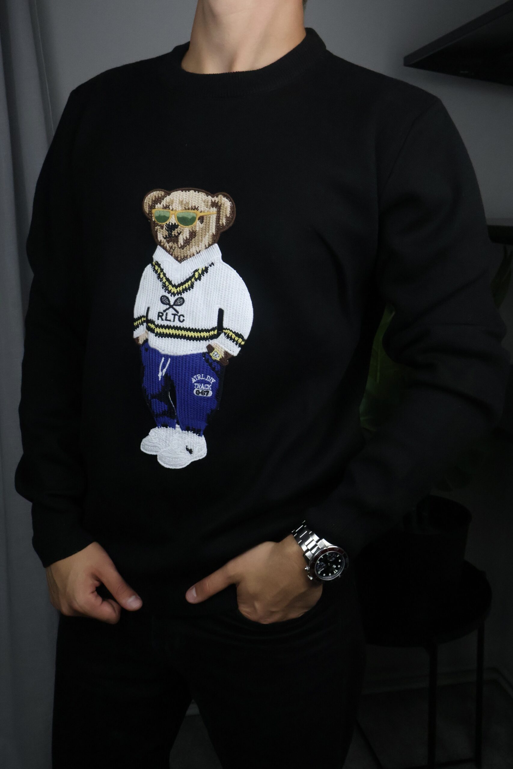Polo Bear Ralph Lauren Džemper "Black" - Slika 2