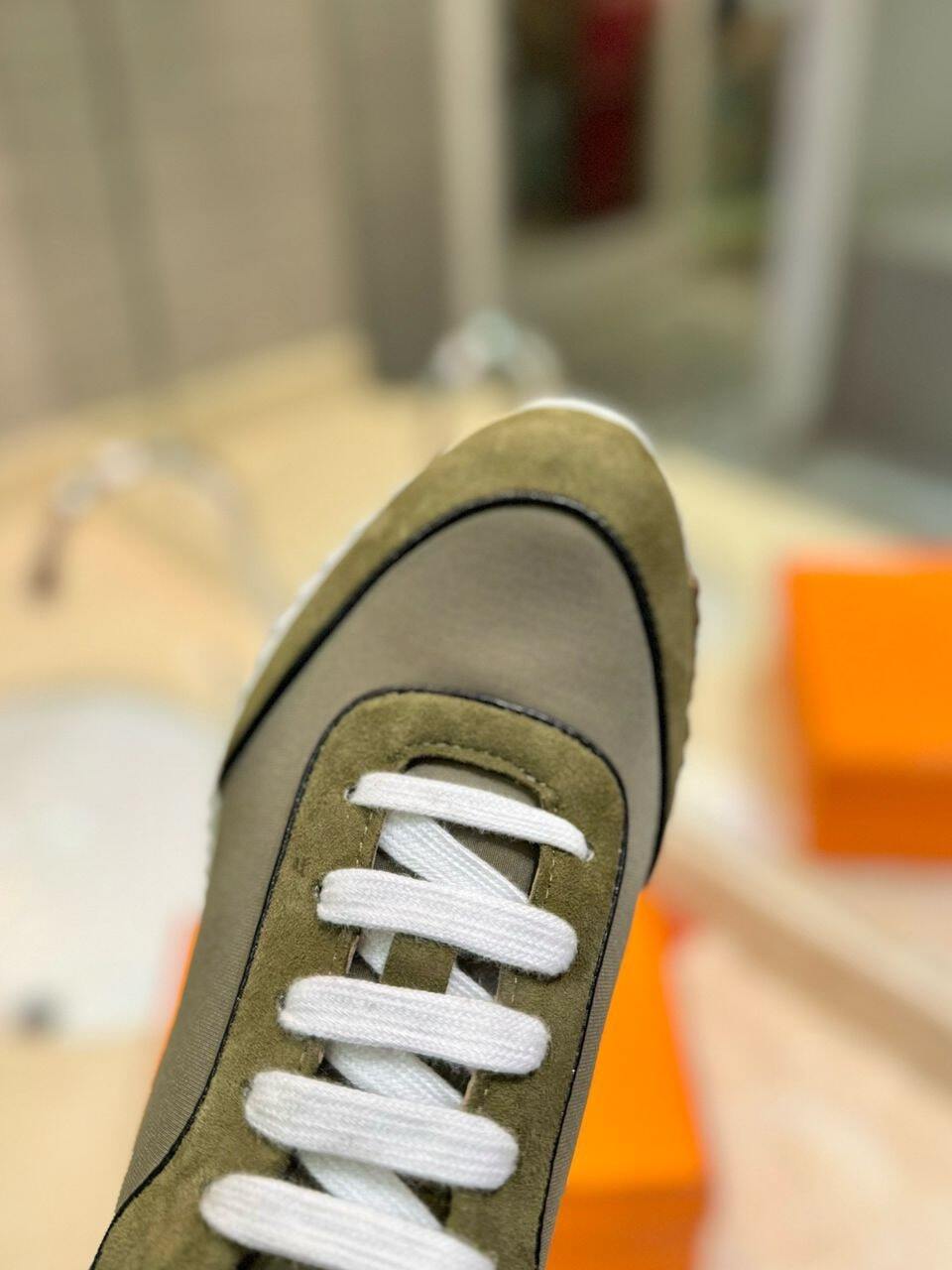 Hermes Bouncing tenisice Olive Green - Slika 11