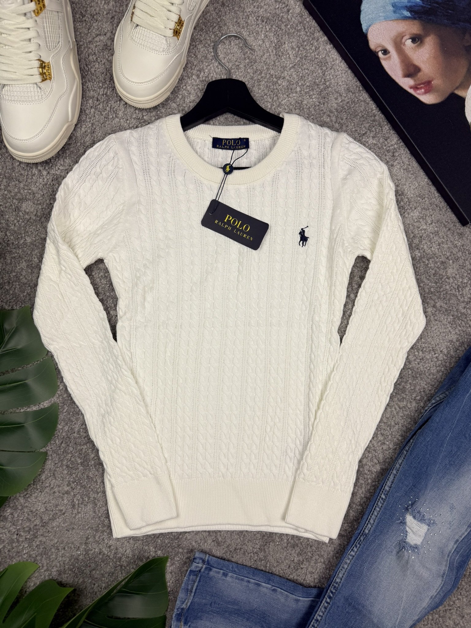 Polo Ralph Lauren Džemper White / Bijela