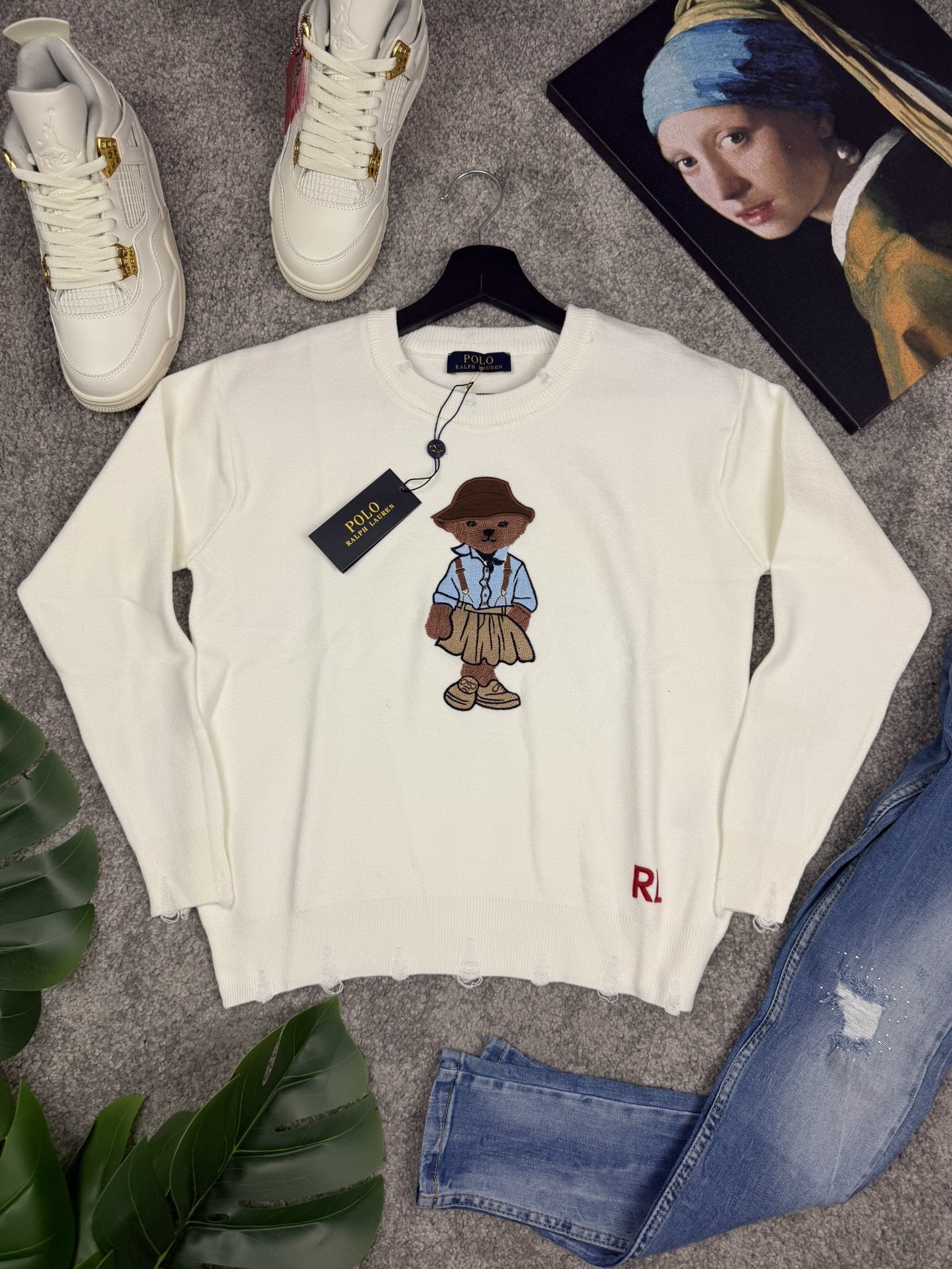 Polo Ralph Lauren Džemper White / Bijela