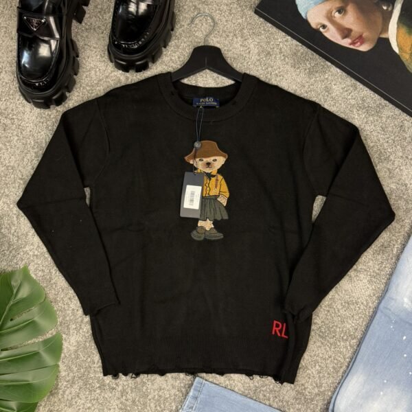 Polo Ralph Lauren Džemper Black / Crna