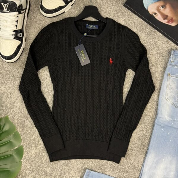 Polo Ralph Lauren Džemper Black / Crna