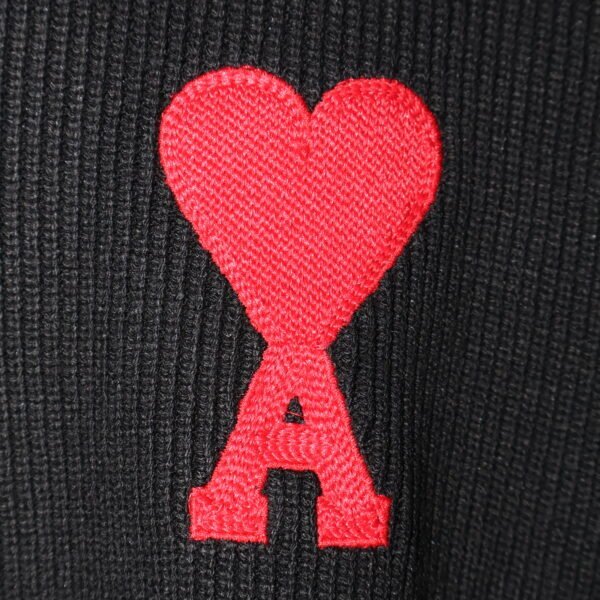 Ami Majica dugih rukava "Crna"