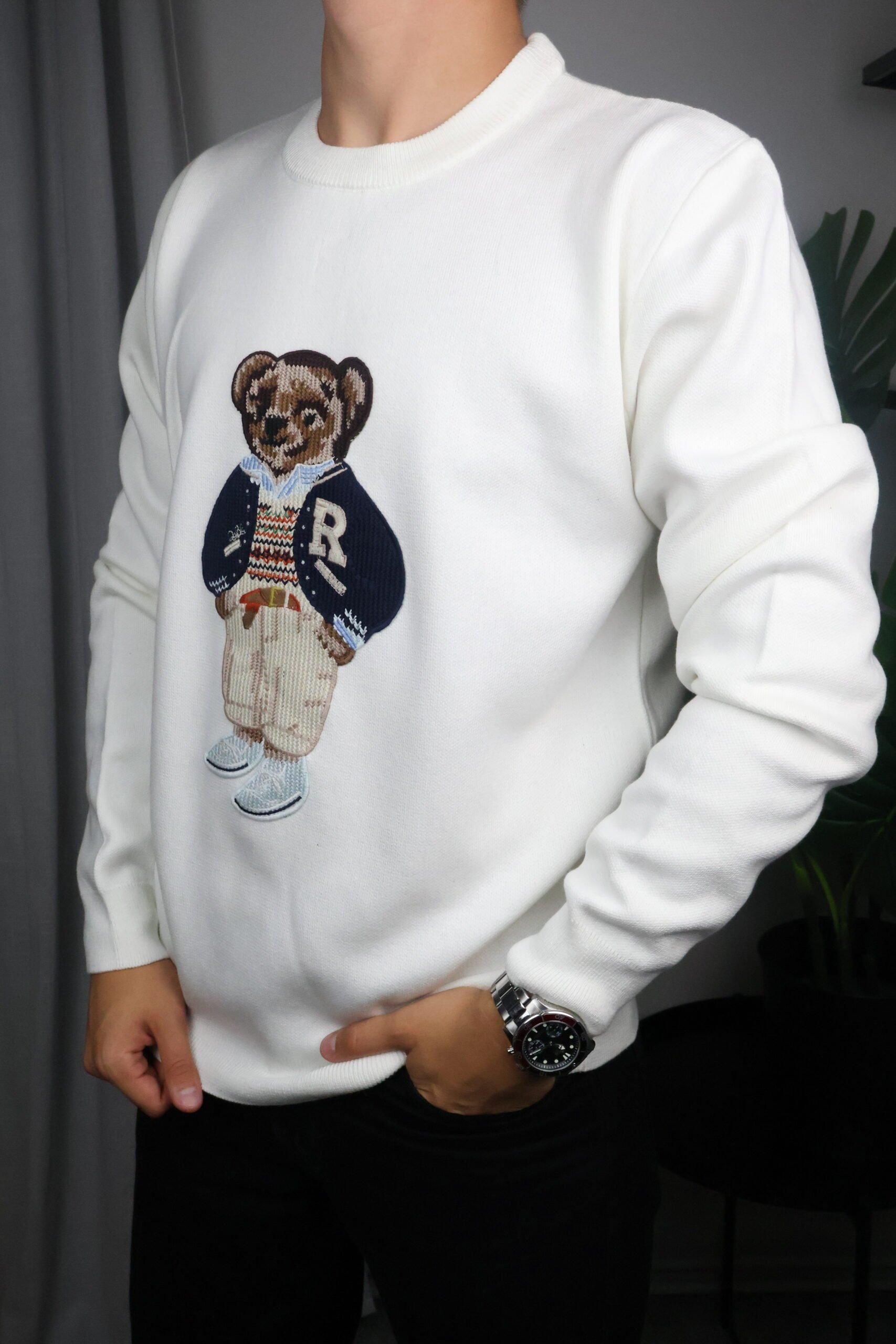 Polo Bear Ralph Lauren Džemper "White" - Slika 4