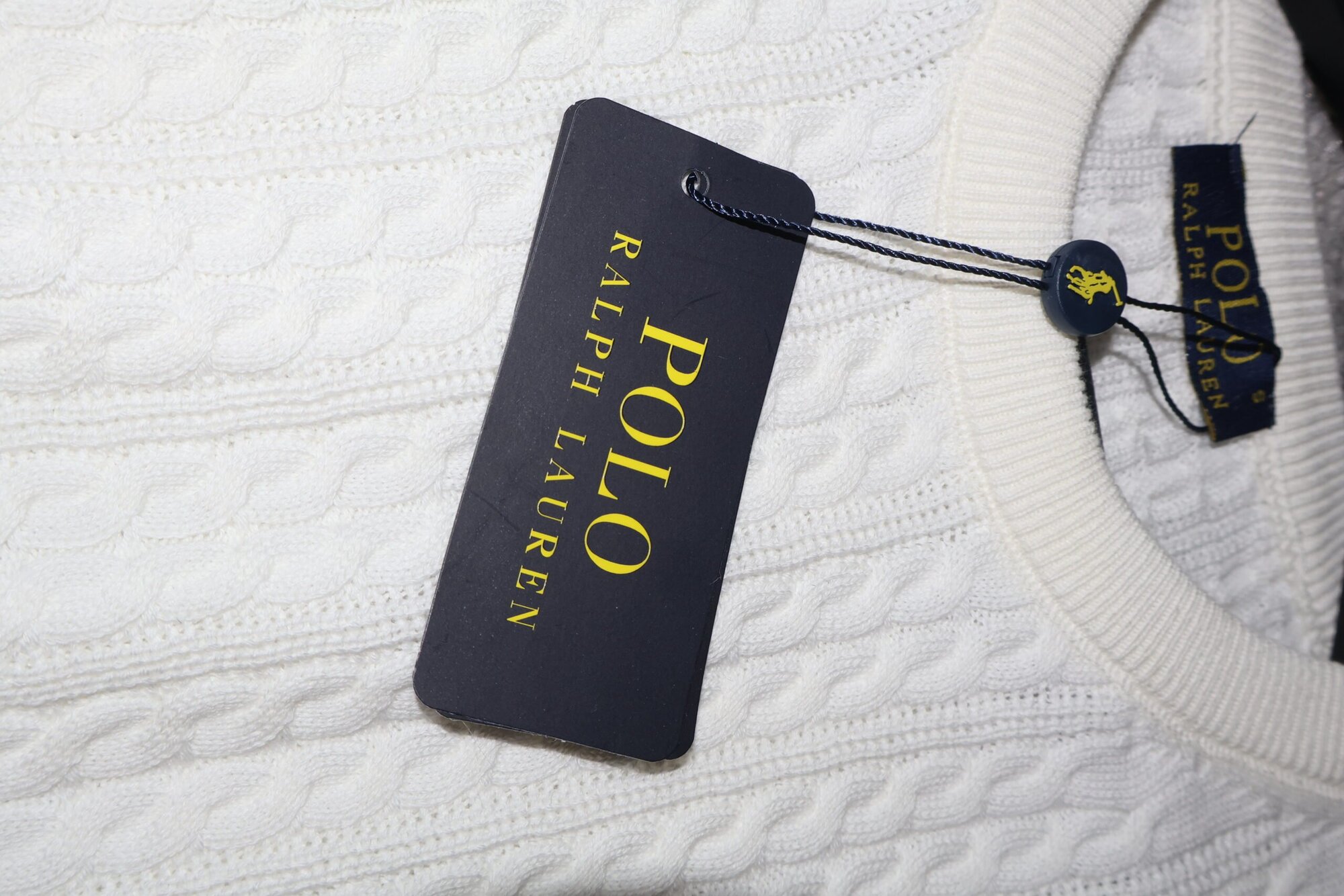 Polo Ralph Lauren Džemper White / Bijela - Slika 3