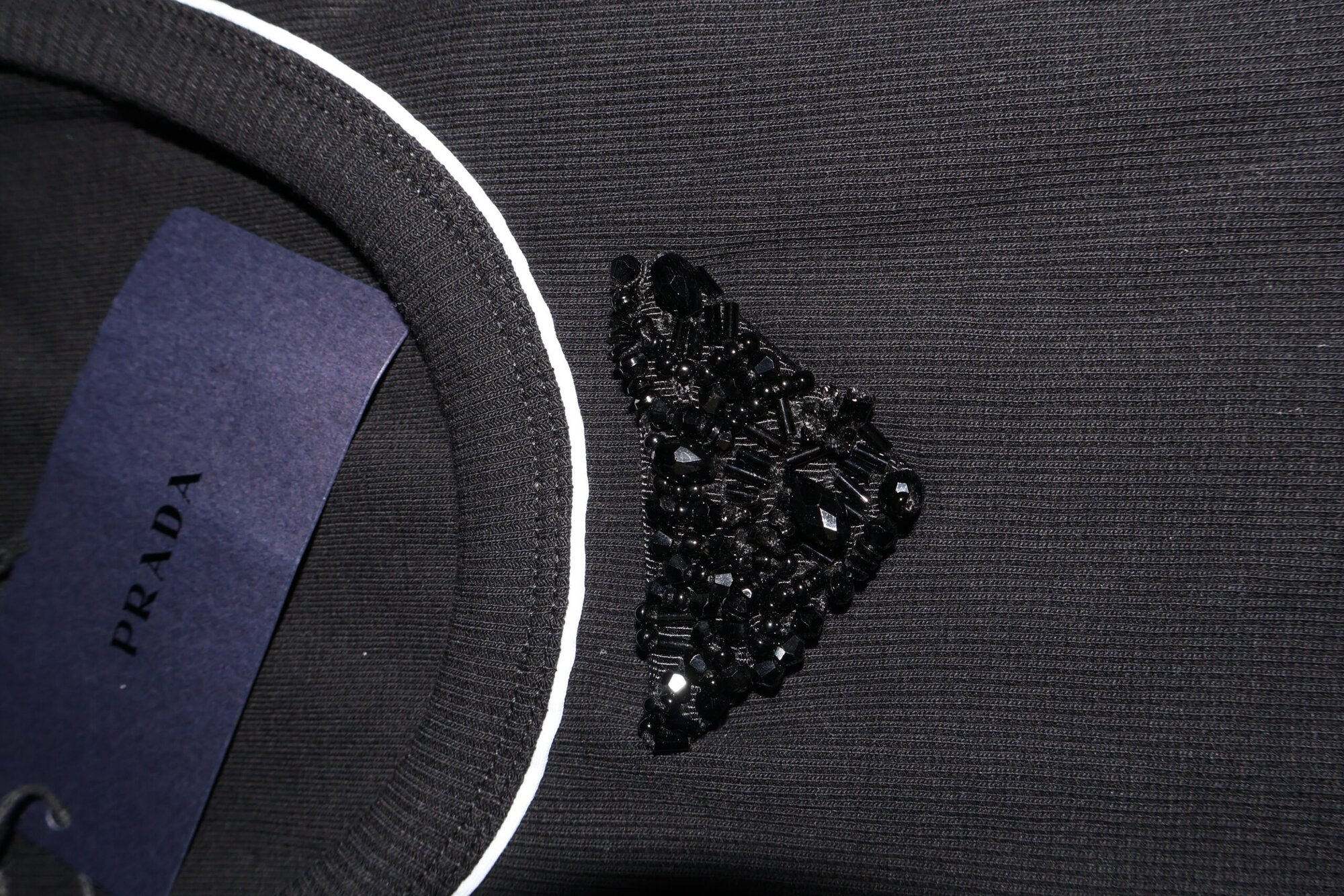 Prada Majica bez rukava Black / Crna - Slika 2