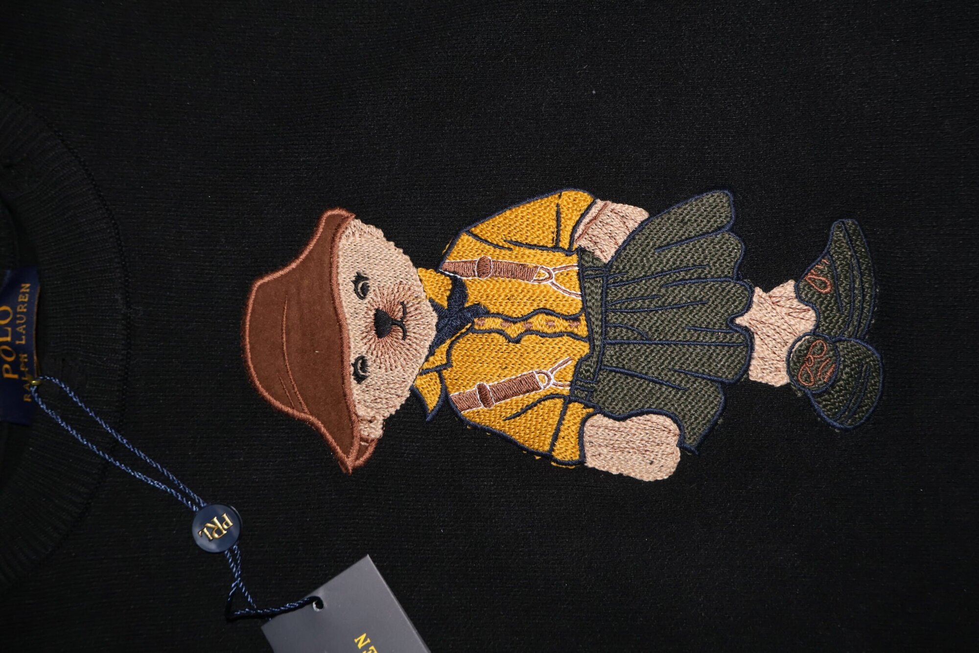 Polo Ralph Lauren Džemper Black / Crna - Slika 5