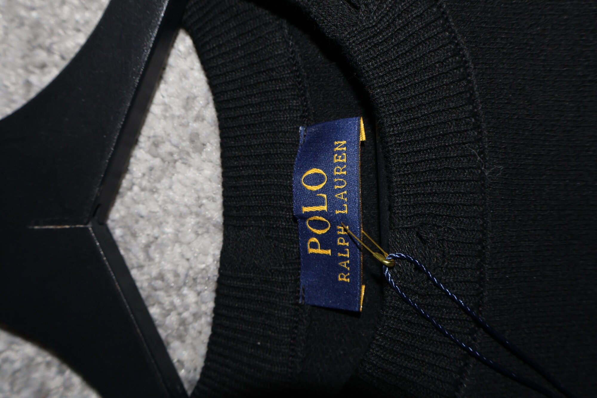 Polo Ralph Lauren Džemper Black / Crna - Slika 3