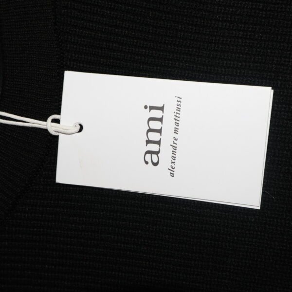 Ami Majica dugih rukava Black / Crna