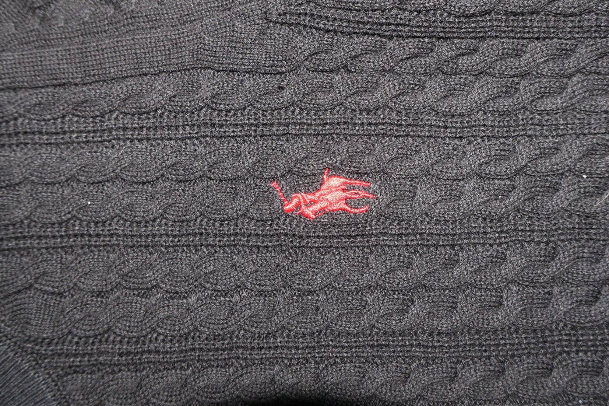 Polo Ralph Lauren Džemper Black / Crna - Slika 4