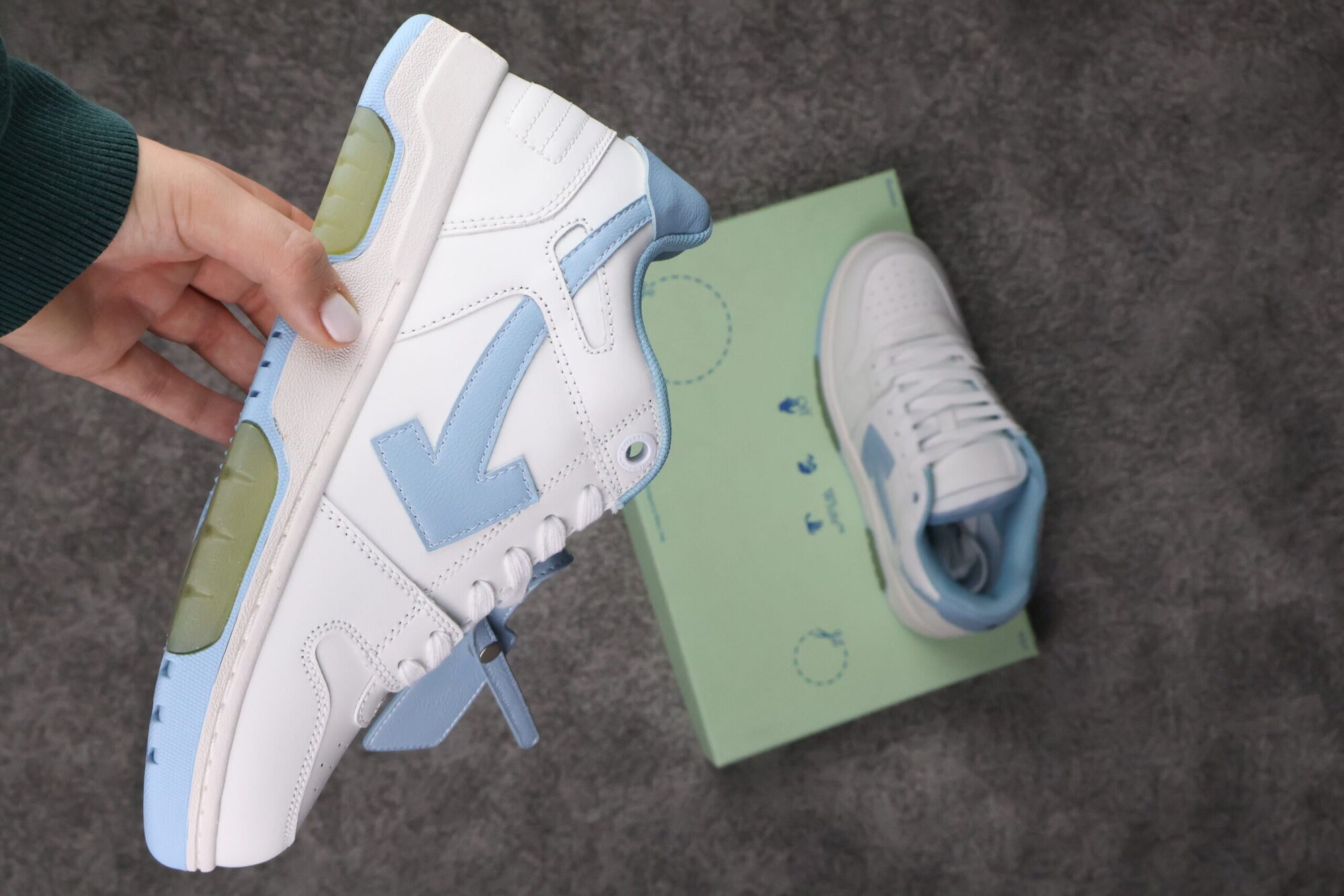 Off-White Out-of-Office White / Light Blue - Slika 3