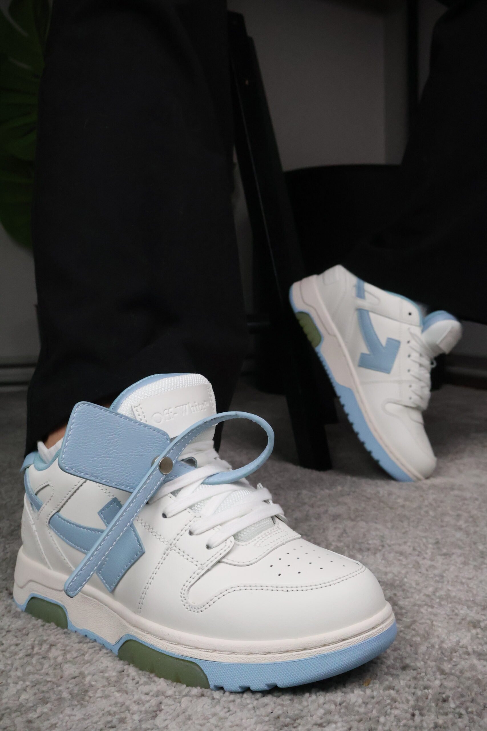 Off-White Out-of-Office White / Light Blue - Slika 4