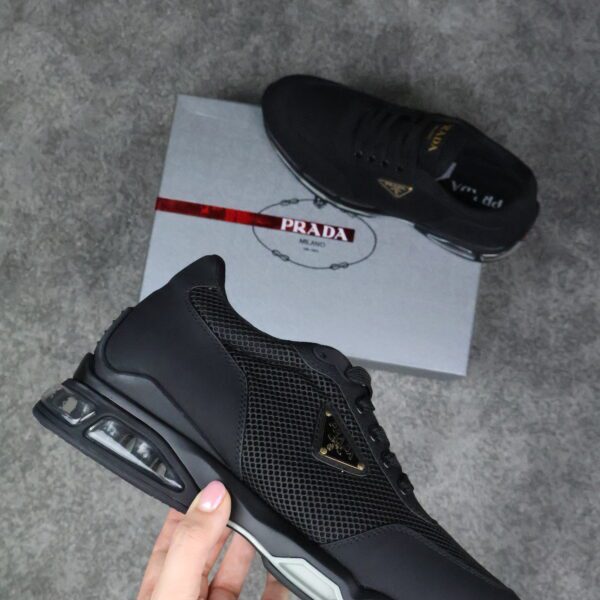 Prada Re-Nylon black sneakers