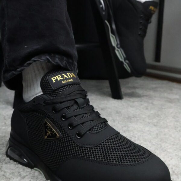 Prada Re-Nylon black sneakers