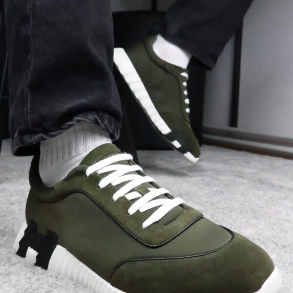 Hermes Bouncing tenisice Olive Green