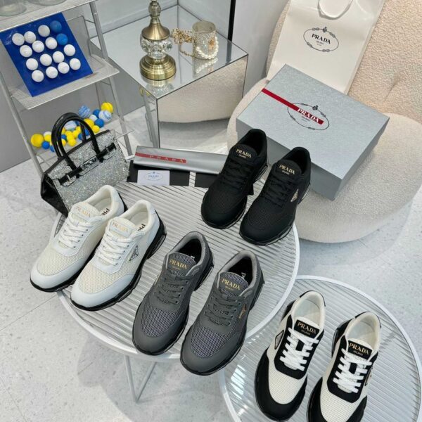 Prada Re-Nylon black sneakers