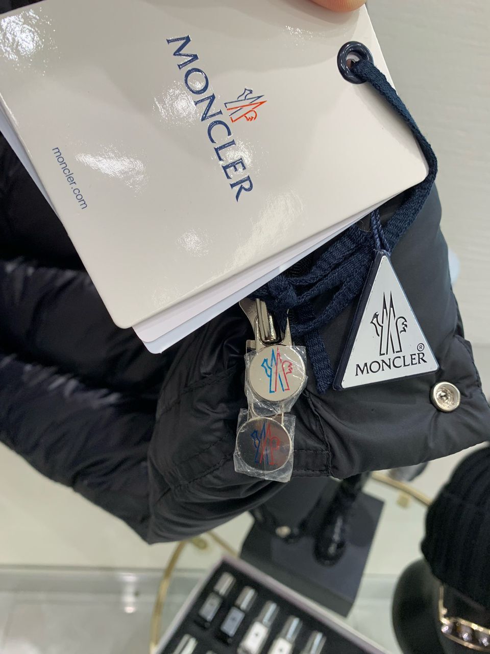 Moncler Down Jakna Black / Crna - Slika 2