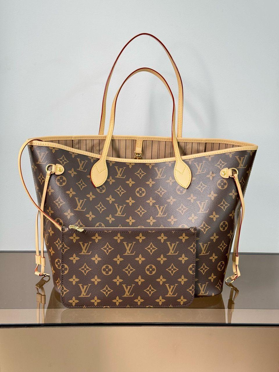 Louis Vuitton Monogram Neverfull Tote Bag