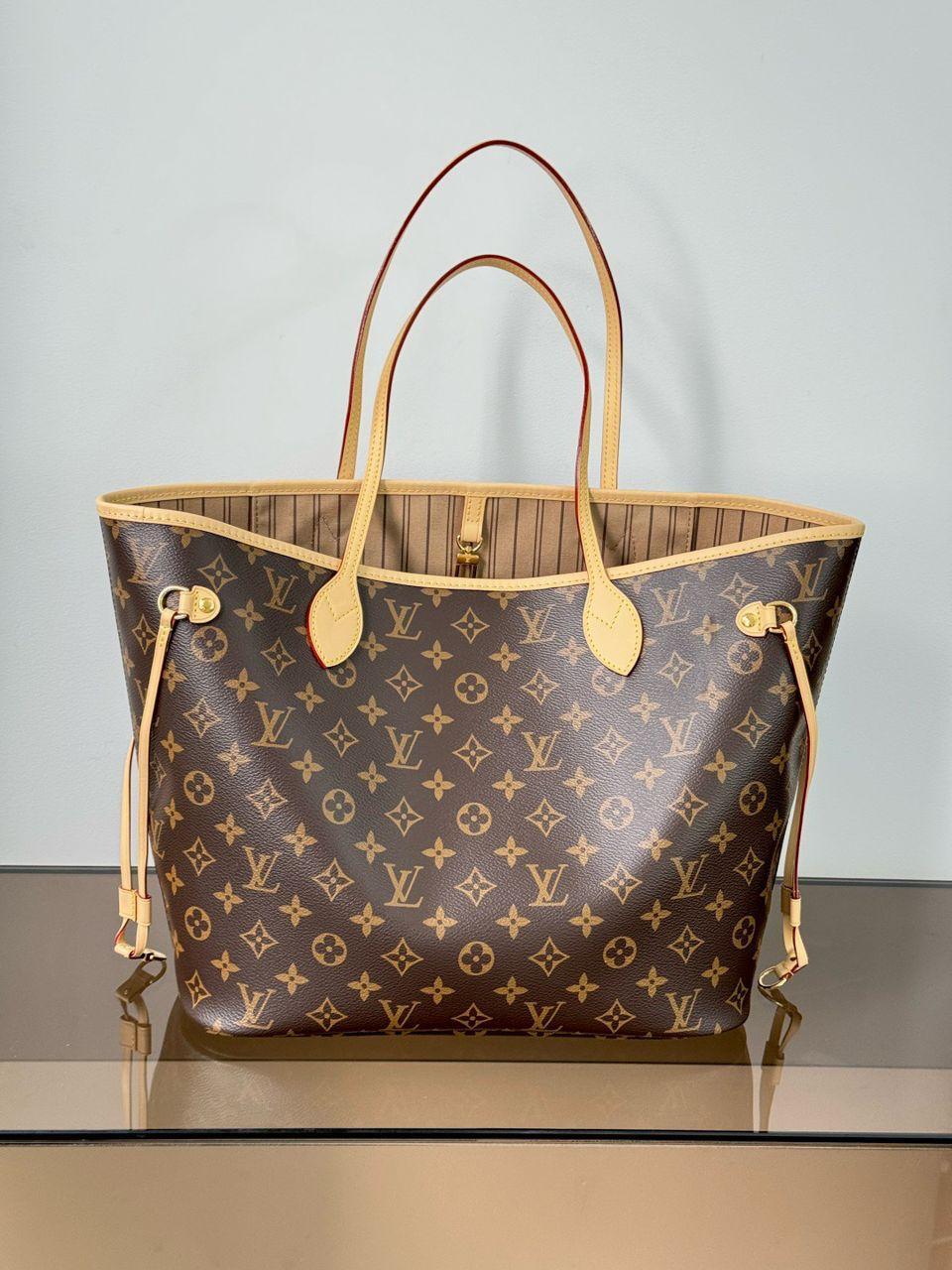 Louis Vuitton Monogram Neverfull Tote Bag