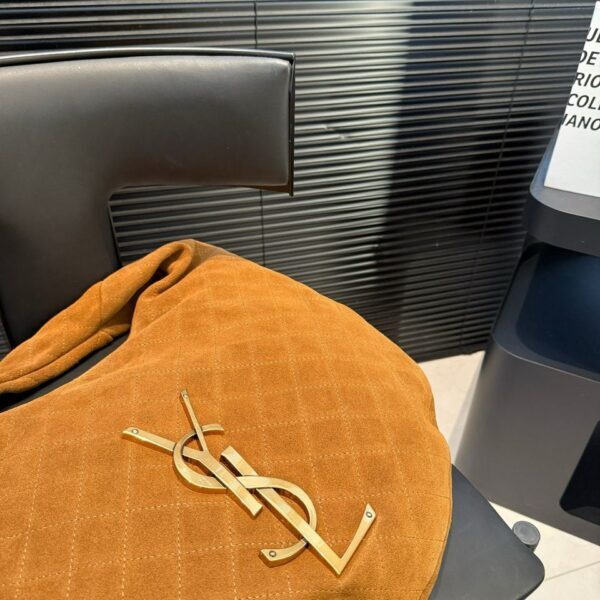 Yves Saint Laurent Hobo Shoulder Bag Suede