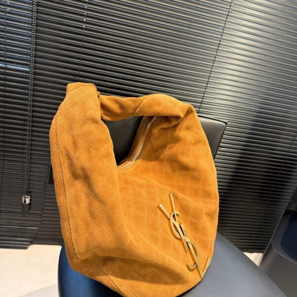 Yves Saint Laurent Hobo Shoulder Bag Suede