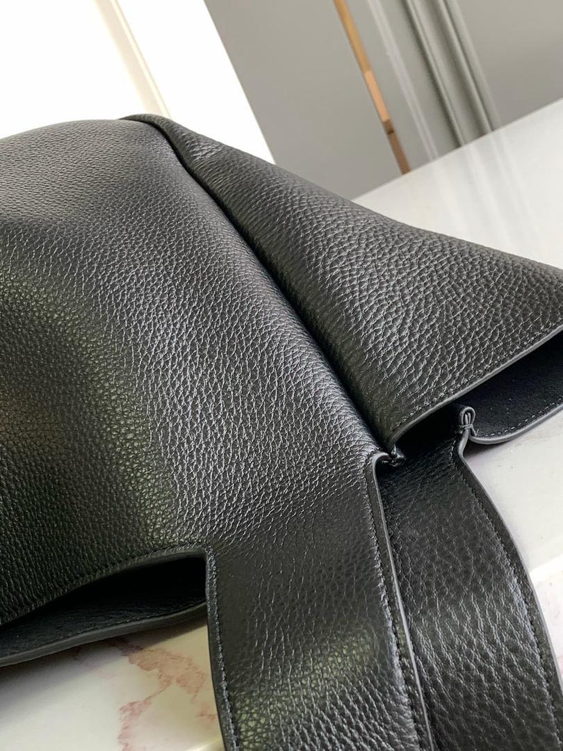 Yves Saint Laurent Black Shopper Tote Bag - Slika 6