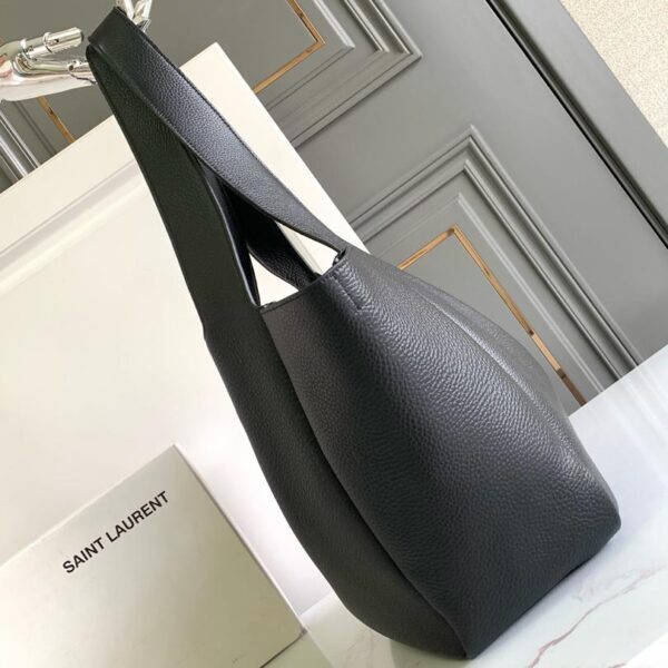 Yves Saint Laurent Black Shopper Tote Bag