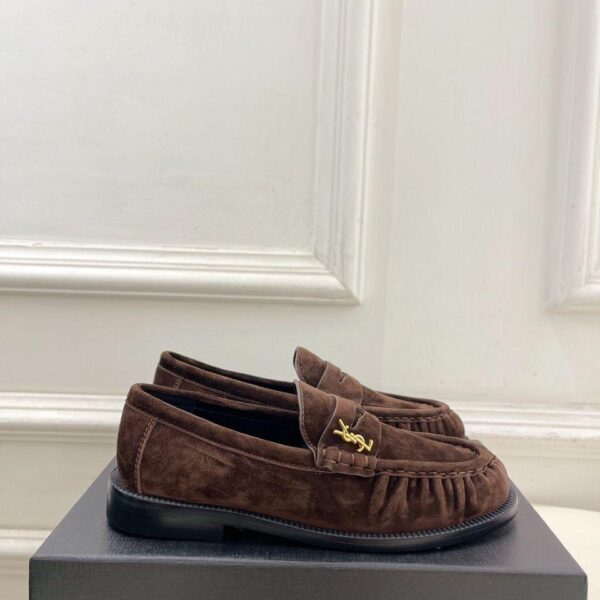 Yves Saint Laurent Leather Loafers