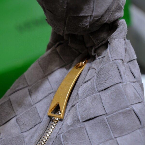 Bottega Veneta Suede Mini Jodie Thunder