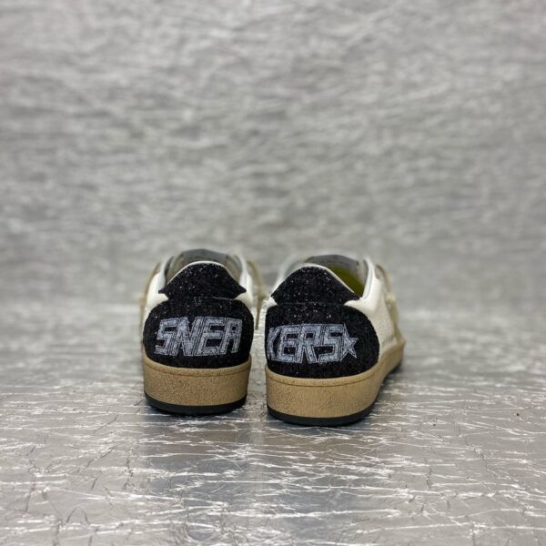 Golden Goose White / Gold / Black Glitter