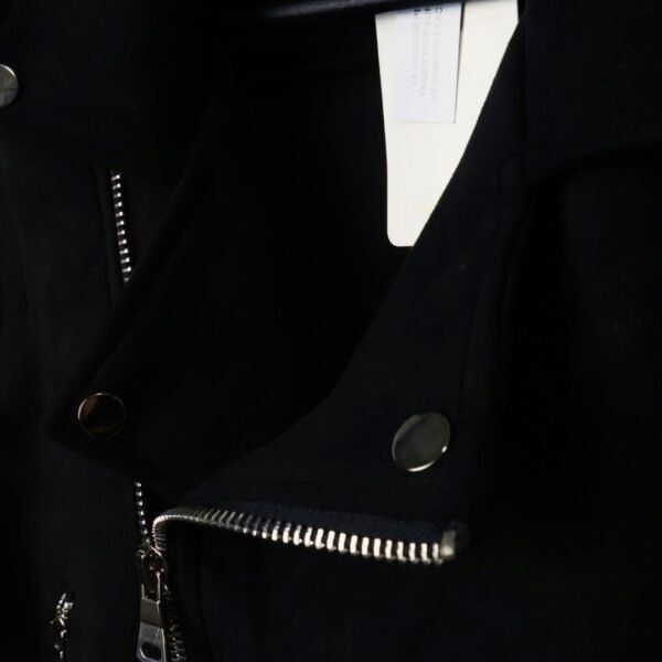 C'est Monique biker jakna Suedette Black