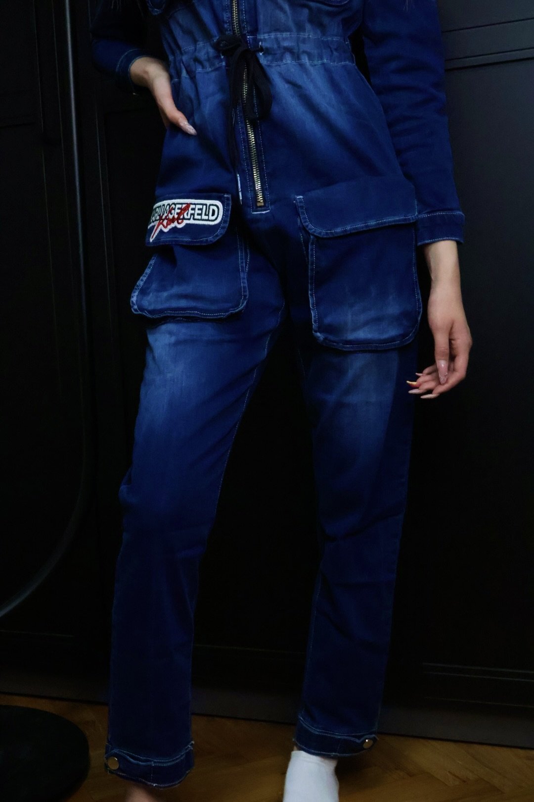 Karl Lagerfeld denim kombinezon - Slika 8