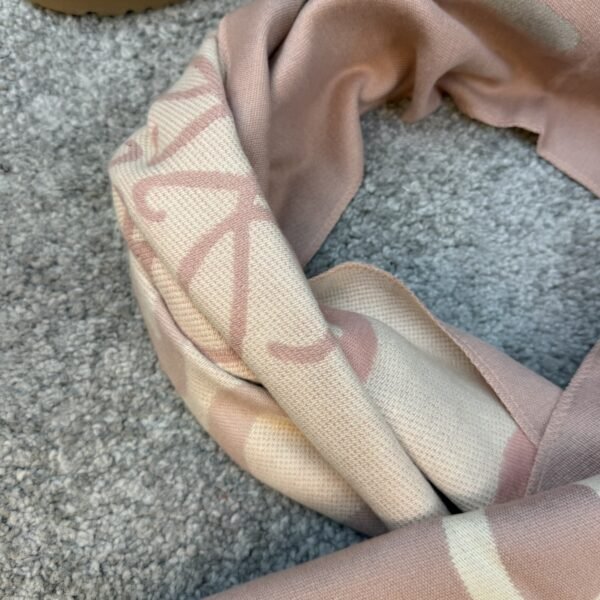 Loewe Šal Pink/Beige