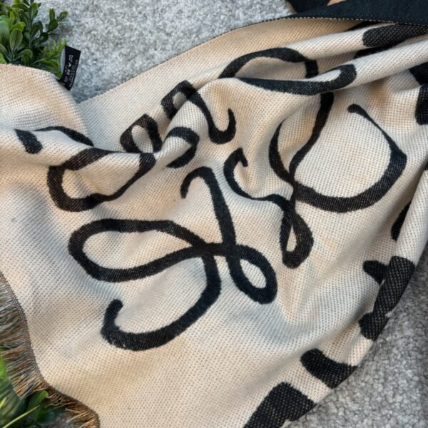 Loewe Šal Black/Beige