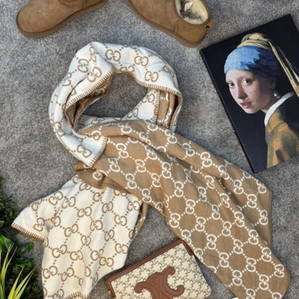 Gucci Šal Brown/Beige