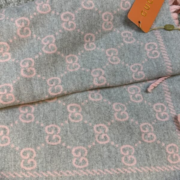 Gucci Šal Grey/Pink