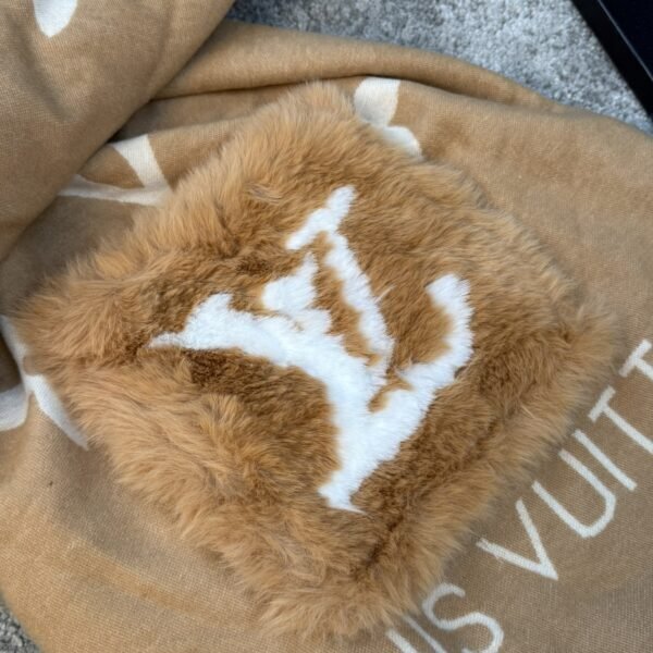 Louis Vuitton Šal Brown/Beige