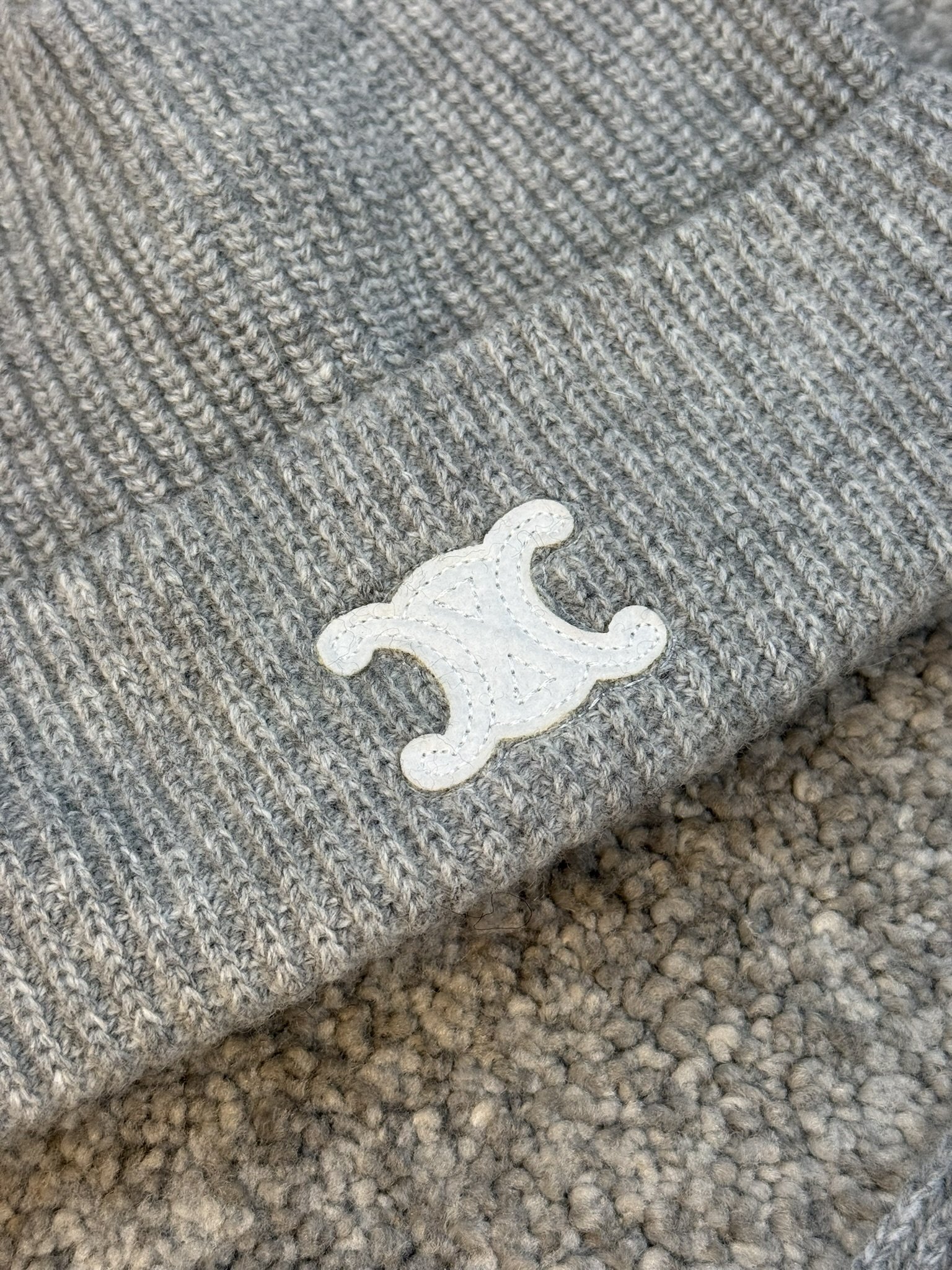 Celine komplet Šal i Kapa Grey - Slika 6